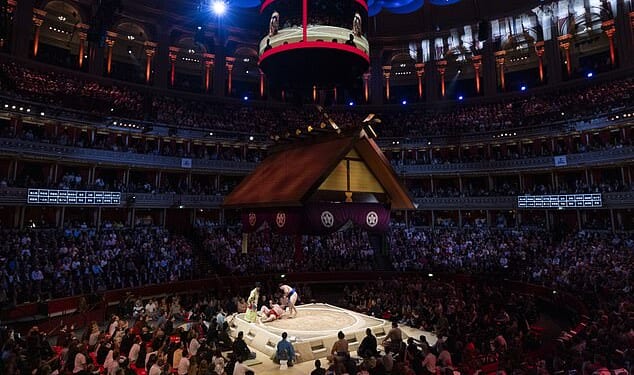 The opening night of the Grand Sumo Tournament at Royal Albert Hall did not disappoint