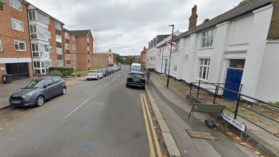 High Road in Arnos Grove, North London.