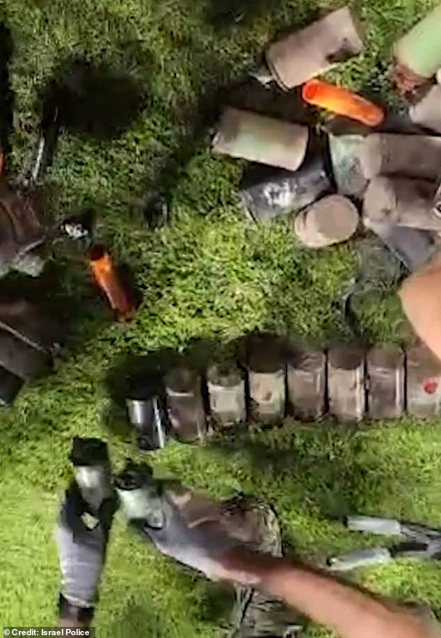 Footage released by police shows flares and projectiles being hurled onto the pitch as supporters clashed with riot officers, with chaos also spilling into the streets outside the stadium