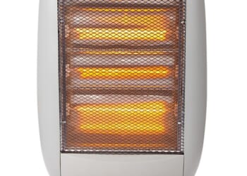 Hot air: The claims being made by online firms selling miracle mini heaters appear to have ‘rewritten the laws of physics’, according to one Cambridge professor