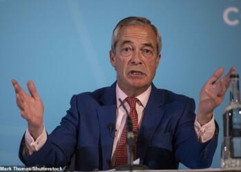 Nigel Farage today condemned the scenes of balaclava-clad men who declared they were 'uniting' while chanting a series of messages in Arabic