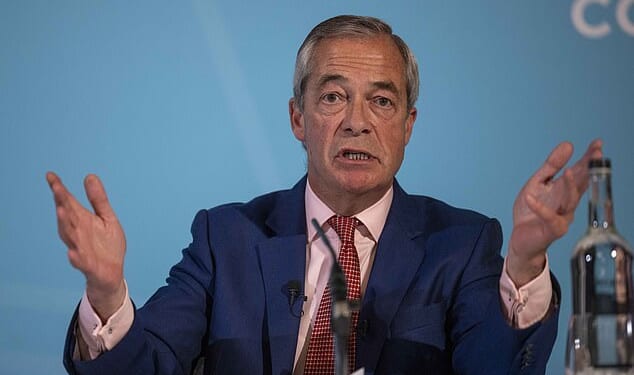 Nigel Farage today condemned the scenes of balaclava-clad men who declared they were 'uniting' while chanting a series of messages in Arabic