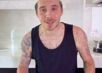 Victoria and David Beckham have praised estranged son Brooklyn as he showed off his kitchen skills, hinting at a potential family reconciliation