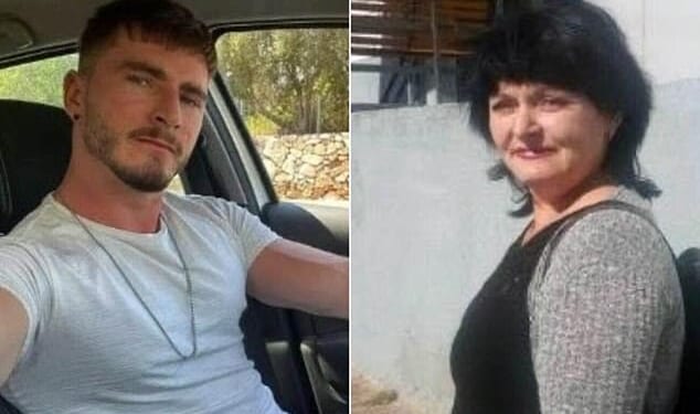 Yelena Giler, left, is said to have come to terms with the death of her son, Slava, who was killed during Hamas' massacre on October 7