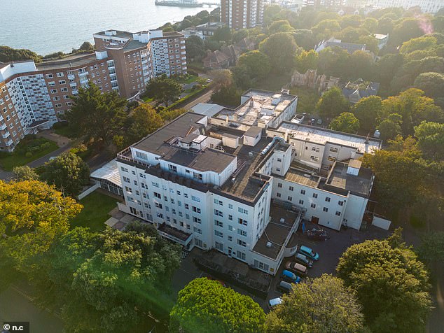 Pictured is the Britannia Hotel, which is just a short walk from the stunning Bournemouth beachfront