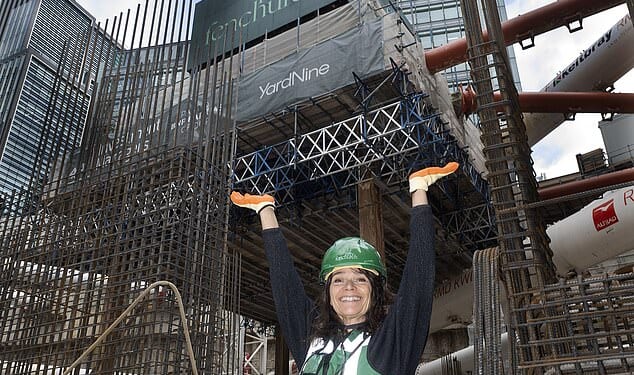 Jane Fryer visits All Hallows Staining church in Fenchurch Street and gains exclusive access to the building site below the church