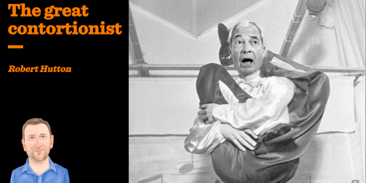 The great contortionist | Robert Hutton