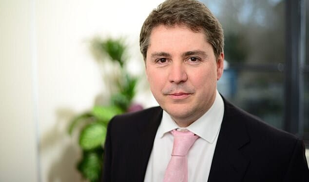 Ian Penfold, 59, a millionaire insurance tycoon sparked a furious row with dog walkers by fencing off the beach outside his £3.5million Sandbanks home