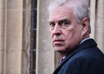 Andrew Mountbatten Windsor (pictured) became a rare outcast of the Royal Family