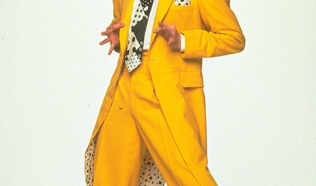 The French Academy described Jim Carrey, the star of The Mask (pictured) and erstwhile king of slapstick comedies as ‘one of the most original voices in modern cinema’