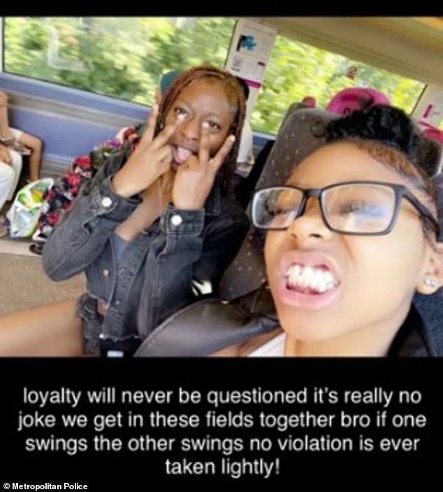 The teenagers shared photos on social media before and after brutally killing Anthony Marks