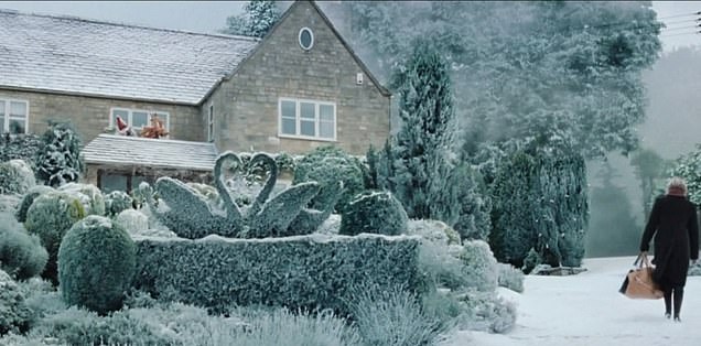 The picturesque surroundings provided the setting for the home of Bridget's parents in the 2001 hit Bridget Jones' Diary. Pictured: Renee Zellweger in a still from the film