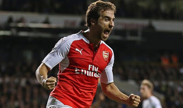 Nearly a decade ago, Arsenal fans were watching Mathieu Flamini feature in their midfield
