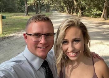 Three members of the US Air Force have been found dead in what police have called a suspected murder suicide. Jacob Prichard, 34, is believed to have killed his wife, Jaymee Prichard, 33, and Lieutenant Jaime Gustitus, 25. (Pictured: The Prichards)