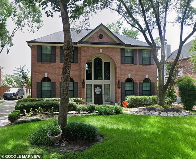 The couple live in a $970,000 home in Houston Texas (pictured)