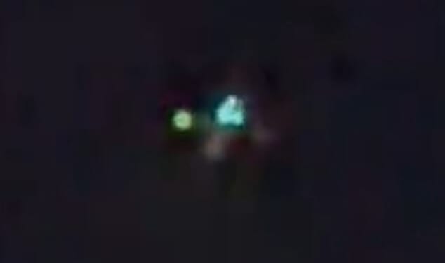 The November sightings sparked mass hysteria and concerns over the existence of UFOs after footage went viral of unidentified objects lighting up the night sky