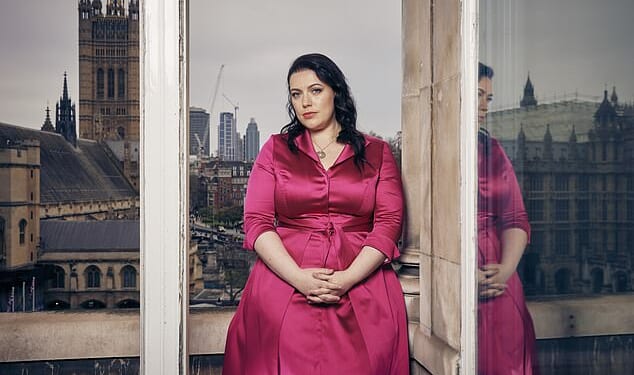 Alicia Kearns (pictured) was working with her parliamentary researcher when the call came through from security demanding an immediate meeting