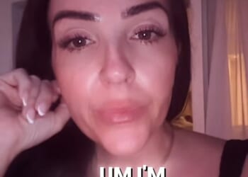 A British tourist trapped in Jamaica told her social media followers she was 'really scared' as her and her family wait for Hurricane Melissa to hit