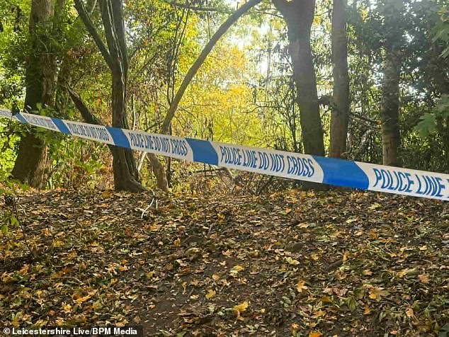 Leicestershire Police announced that officers had discovered human remains on scrubland off Great Central Way
