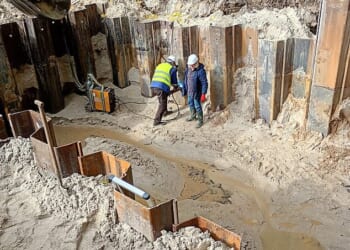 A treasure hunter who spent years searching for Nazi gold at an old palace says he has now found a 'large metal' object he thinks could be packed with looted WWII treasure