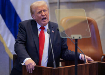 Trump Hails ‘Historic Dawn’ of a New Middle East in Knesset Speech
