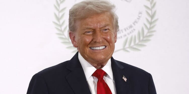President Donald Trump, seen in an Oct. 13 photo, scored another victory in the court battle over his use of National Guard troops.