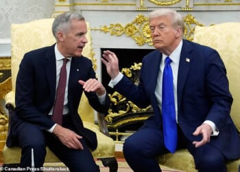 President Donald Trump said he is raising tariffs on Canada by 10 percent, putting a wrench into Prime Minister Mark Carney's ongoing plans to renegotiate more favorable trade terms with the United States