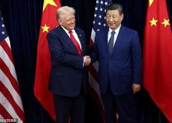 President Donald Trump and Chinese President Xi Jinping met face-to-face for the first time in six years on Thursday, October 30, 2025 during a meeting in Busan