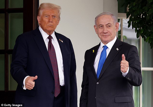 Trump confirmed that he spoke to Netanyahu earlier Wednesday night. The prime minister told him, 'I can't believe it,' according to the president's retelling