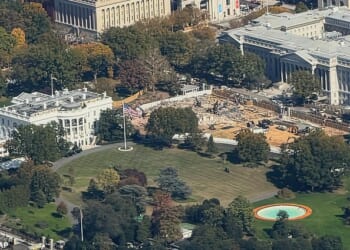 Demolition is already underway with the East Wing being torn down to pave the way for Trump's grand new ballroom