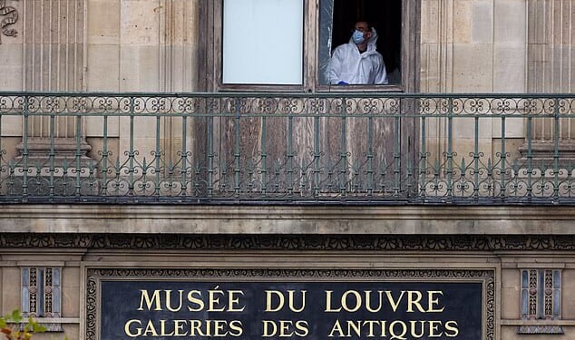 Investigators have been casing the crime scene for DNA