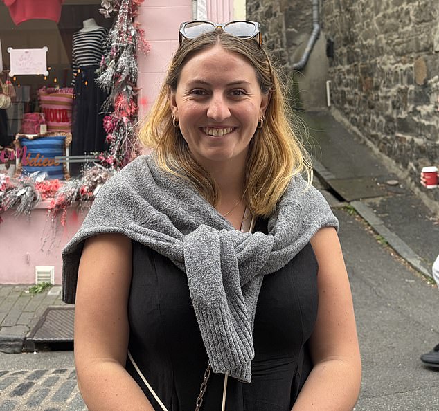 Lucile Le Ray, (pictured) a 25-year-old visiting Guernsey from France told the Daily Mail, tourists from her homeland enjoy the island because they find it easy to relate to