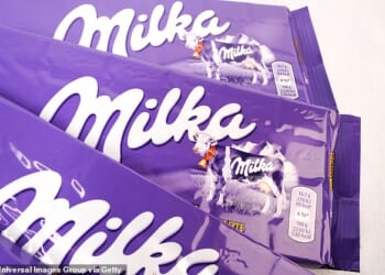 TJ Morris is recalling Milka Hazelnut, Milka Whole Nut and Milka Oreo Brownie chocolate because allergens are not declared in English on the label