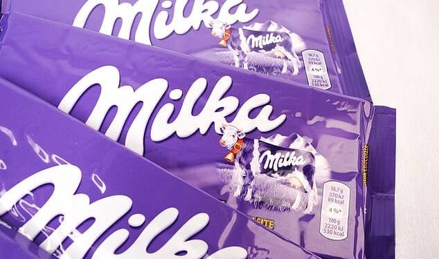 TJ Morris is recalling Milka Hazelnut, Milka Whole Nut and Milka Oreo Brownie chocolate because allergens are not declared in English on the label