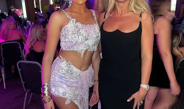 Venezuela Fury has revealed she's not yet met her future in-laws despite being engaged to her fiancé Noah (pictured with her mother Paris)