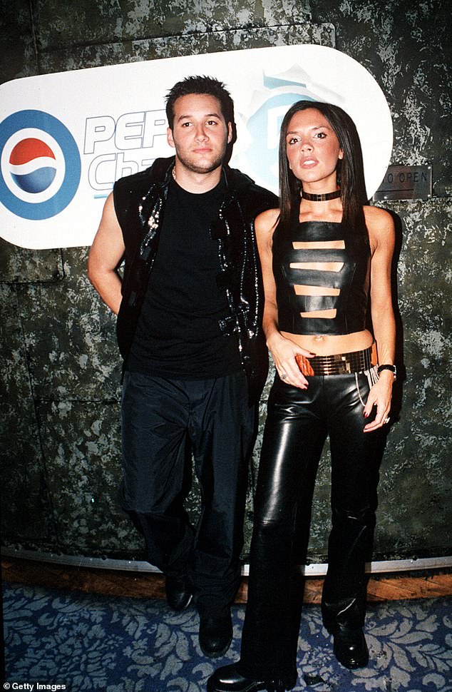 Before Victoria launched her fashion brand she attempted a solo singing career, releasing Out of Your Mind with Dane Bowers (pictured in 2000) yet she didn't get support from the public