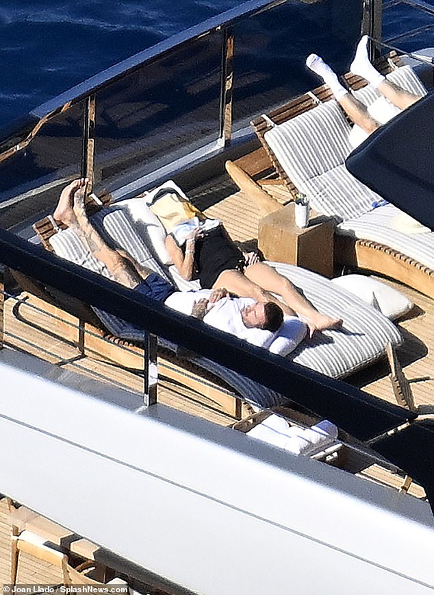 David and Victoria Beckham jetted on a Spanish getaway over the weekend with their children Cruz and Harper, following the matriarch's Paris Fashion Week show