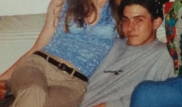 Anthony Figueroa, who was in a relationship with Ms Giuffre at the time of the allegations in 2001, said he received a call from the 'terrified' 17-year-old just hours after she was allegedly trafficked to Andrew for the first time. Pictured: Mr Figueroa with Ms Giuffre