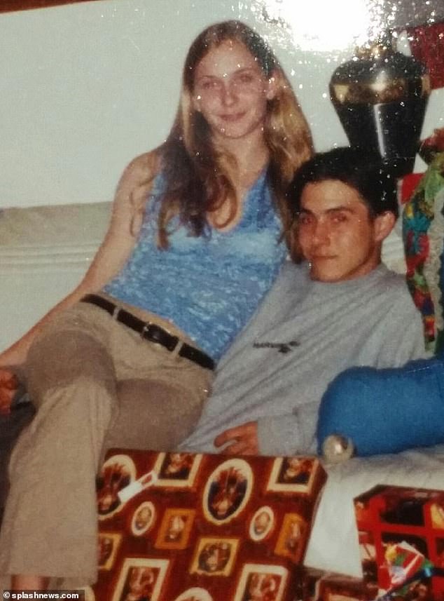 Anthony Figueroa, who was in a relationship with Ms Giuffre at the time of the allegations in 2001, said he received a call from the 'terrified' 17-year-old just hours after she was allegedly trafficked to Andrew for the first time. Pictured: Mr Figueroa with Ms Giuffre