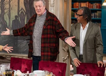 Stephen Fry and David Olusoga have appeared together on the BBC's Celebrity Traitors