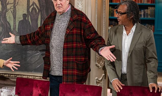 Stephen Fry and David Olusoga have appeared together on the BBC's Celebrity Traitors