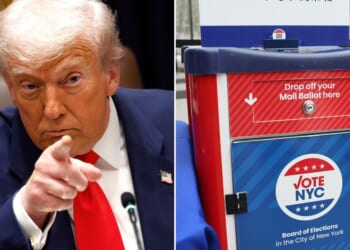 A social media post shared by President Donald Trump claims he is set to end mail-in voting "forever."