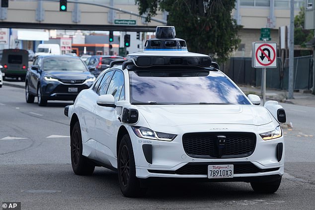 The firm partnered with Jaguar Land Rover (JLR) and outfitted the EVs with the Waymo Driver - the name of Waymo's autonomous driving tech - for London