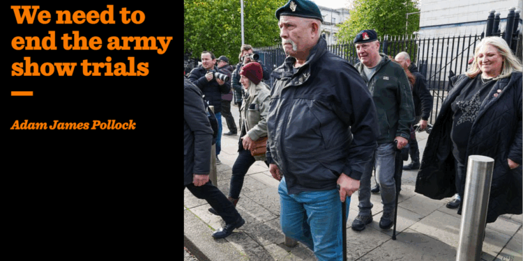We need to end the army show trials | Adam James Pollock