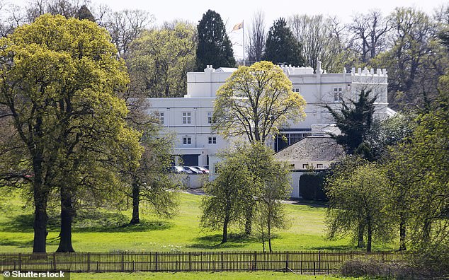 King Charles has long been trying to get Prince Andrew out of Royal Lodge (pictured) and Prince William is said to be even more keen to get rid of him
