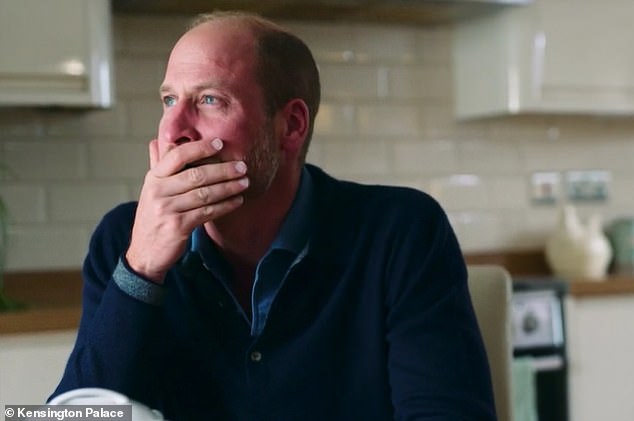 Prince William couldn't hide his anguish as he discussed the devastating impact of suicide