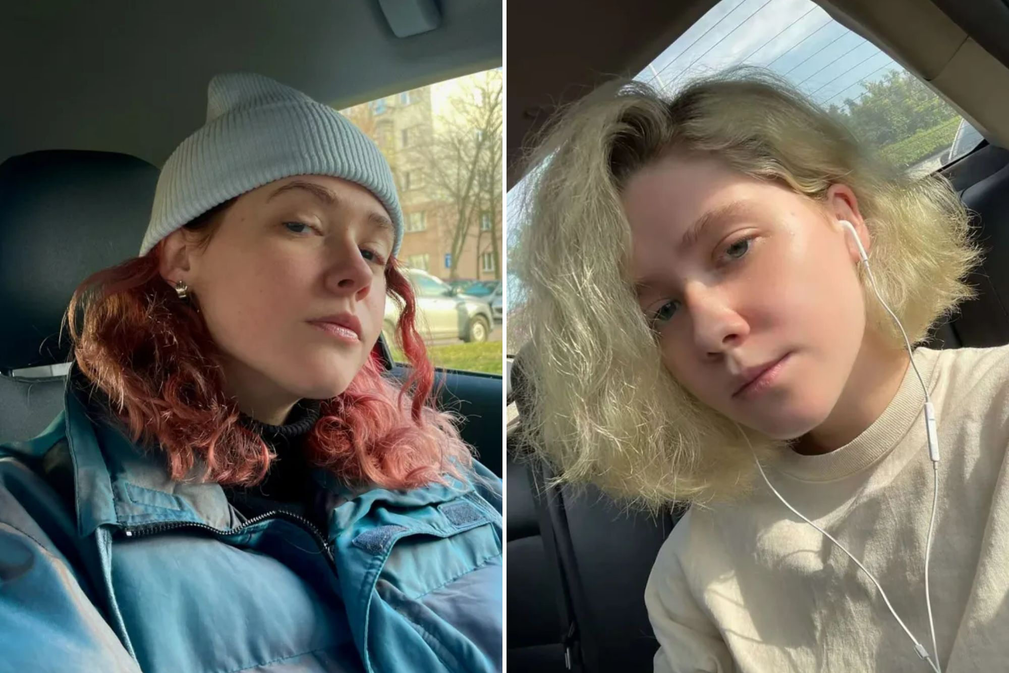 An image collage containing 2 images, Image 1 shows A Belarusian woman identified as Vera Kravtsova, 26, was tricked into flying to Thailand to work as a model then abducted and forced into slave-like conditions in an illegal call centre in Myanmar. Unconfirmed reports allege she was later 'har, Image 2 shows A Belarusian woman identified as Vera Kravtsova, 26, was tricked into flying to Thailand to work as a model then abducted and forced into slave-like conditions in an illegal call centre in Myanmar. Unconfirmed reports allege she was later 'har