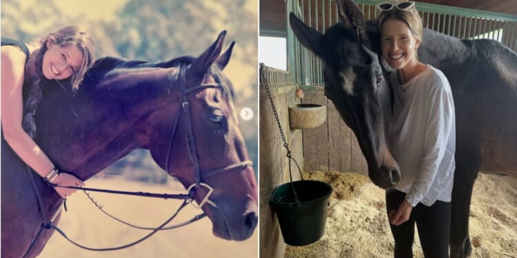 "Cinco was witness to every version of me and saw me through it all: high school, college, a young woman entering the world, single, dating, engaged, married, pregnant 3 times. Then he met all 3 of my kids," Katherine Schwarzenegger wrote in an Instagram tribute marking the death of the horse she's had since she was 11.