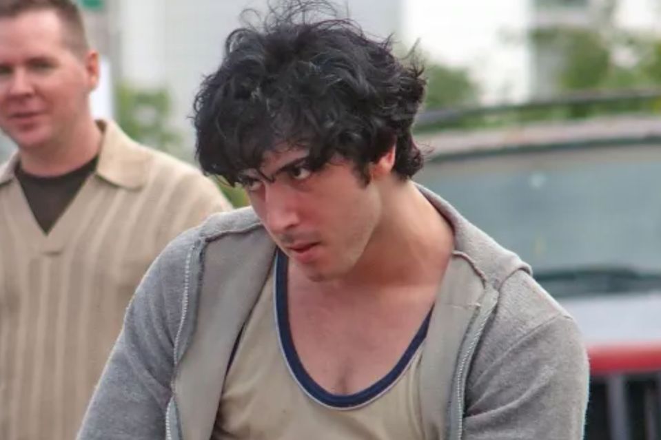 An image collage containing 1 images, Image 1 shows Anthony Ippolito as Sylvester Stallone on the set of "I Play Rocky"