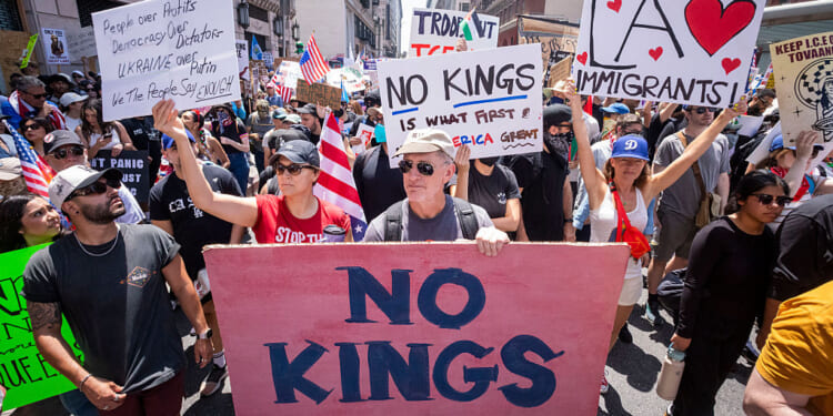 ‘No Kings’ Protest Draws Millions Across America